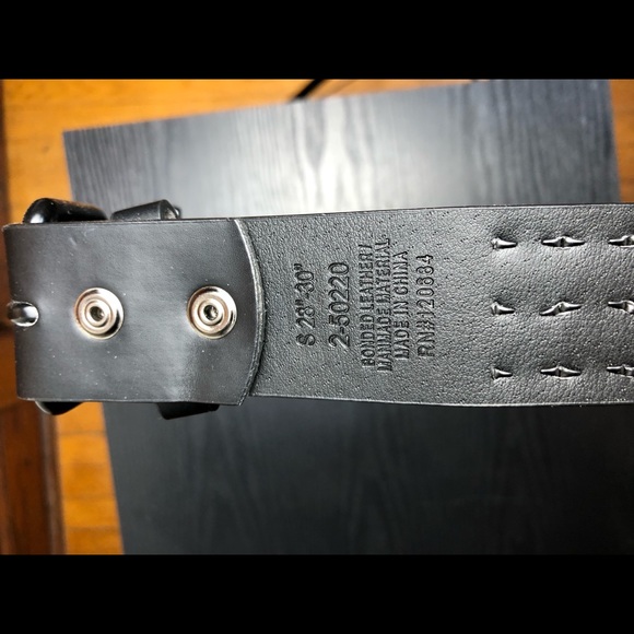 All Black stud belt Hot Topic - Picture 3 of 3